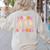 Pas De BOO-Rée Ballet Ghost Dancer Dance Teacher Halloween Women's Sweatshirt Back Print Sand Pas De BOO-Rée Ballet Ghost Dancer Dance Teacher Halloween Women's Sweatshirt Back Print Sand