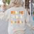 Pas De Boo-Rée Ghost Ballet Dancer Halloween Dance Teacher Women's Sweatshirt Back Print Sand Pas De Boo-Rée Ghost Ballet Dancer Halloween Dance Teacher Women's Sweatshirt Back Print Sand