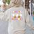 Pas De Boo-Ree Teachers Halloween Costume Ballet Dancers Women's Sweatshirt Back Print Sand