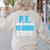 PE Teacher Art For Men Women Gym Teacher Appreciation Women's Sweatshirt Back Print Sand PE Teacher Art For Men Women Gym Teacher Appreciation Women's Sweatshirt Back Print Sand