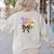 PE Teacher Coach Coquette Ghost Halloween Physical Education Women's Sweatshirt Back Print Sand PE Teacher Coach Coquette Ghost Halloween Physical Education Women's Sweatshirt Back Print Sand