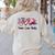 Peace Love Books Librarian Teacher Life Book Library Tie Dye Women's Sweatshirt Back Print Sand Peace Love Books Librarian Teacher Life Book Library Tie Dye Women's Sweatshirt Back Print Sand