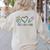Peace Love Learn Tie Dye Teacher Kids 100th Days Of School Women's Sweatshirt Back Print Sand