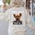 Personal Stalker I'Ll Follow You Wherever You Go Yorkie Women's Sweatshirt Back Print Sand