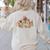 Personalized Name Teacher Mrs Young Back To School Custom Women's Sweatshirt Back Print Sand