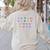 Phonics Reading Teacher Science Of Reading Literacy Coach Women's Sweatshirt Back Print Sand