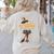 Physical Education Teacher Halloween Costume Witchy Teacher For Men Women Women's Sweatshirt Back Print Sand