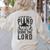 Piano Teacher Pianist Women's Sweatshirt Back Print Sand Piano Teacher Pianist Women's Sweatshirt Back Print Sand