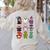 Pig Spooky Ghost Witch Boo-Jee Horror Pumpkin Pig Halloween Women's Sweatshirt Back Print Sand
