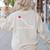 I Have Potential Energy Physics Science Teachers Women's Sweatshirt Back Print Sand