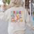 Pre K Back To School Teacher Student Men Women Kids Women's Sweatshirt Back Print Sand Pre K Back To School Teacher Student Men Women Kids Women's Sweatshirt Back Print Sand