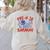 Pre-K Is Bananas Teacher Back To School Chaos Coordinator Women's Sweatshirt Back Print Sand Pre-K Is Bananas Teacher Back To School Chaos Coordinator Women's Sweatshirt Back Print Sand