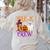 Pre-K Boo Crew Teacher Student Halloween Costume Women's Sweatshirt Back Print Sand Pre-K Boo Crew Teacher Student Halloween Costume Women's Sweatshirt Back Print Sand
