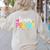 Pre-k Team Pencil Teacher Student Back To School Girls Women's Sweatshirt Back Print Sand