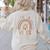 Pre K Vibes Back To School Student Teacher Women's Sweatshirt Back Print Sand Pre K Vibes Back To School Student Teacher Women's Sweatshirt Back Print Sand