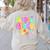 Preppy Fourth Grade Back To School 4th Grade Teacher Girls Women's Sweatshirt Back Print Sand Preppy Fourth Grade Back To School 4th Grade Teacher Girls Women's Sweatshirt Back Print Sand