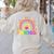 Preschool Rainbow Girls Boys Kids Teacher Back To School Women's Sweatshirt Back Print Sand Preschool Rainbow Girls Boys Kids Teacher Back To School Women's Sweatshirt Back Print Sand