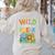 Preschool Teacher Kids Back To School Wild About Pre-K Women's Sweatshirt Back Print Sand Preschool Teacher Kids Back To School Wild About Pre-K Women's Sweatshirt Back Print Sand