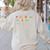 Preschool Teacher Kindergarten Teacher Definition Women's Sweatshirt Back Print Sand