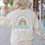 Preschool Teacher Leopard Boho Rainbow Back To School Women's Sweatshirt Back Print Sand Preschool Teacher Leopard Boho Rainbow Back To School Women's Sweatshirt Back Print Sand