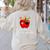 Pretend I'm A Pirate Teacher Apple Talk Like A Pirate Day Men Women Kids Women's Sweatshirt Back Print Sand