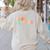 Problem Solver School Work Staff Front Desk Teacher Women's Sweatshirt Back Print Sand Problem Solver School Work Staff Front Desk Teacher Women's Sweatshirt Back Print Sand