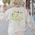 Progress Over Perfection Frog Back To School Teacher Women's Sweatshirt Back Print Sand Progress Over Perfection Frog Back To School Teacher Women's Sweatshirt Back Print Sand
