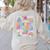 In My PTO Mom Parent Teacher Organization Back To School Women's Sweatshirt Back Print Sand