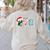 PTO Santa Hat Reindeer Parent Teacher Organization Christmas Women's Sweatshirt Back Print Sand PTO Santa Hat Reindeer Parent Teacher Organization Christmas Women's Sweatshirt Back Print Sand