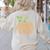 Pumpkin Music Notes Fall Teacher Autumn Halloween Women's Sweatshirt Back Print Sand Pumpkin Music Notes Fall Teacher Autumn Halloween Women's Sweatshirt Back Print Sand