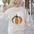 Pumpkin Music Teacher Halloween Fall Music Notes Autumn Women's Sweatshirt Back Print Sand Pumpkin Music Teacher Halloween Fall Music Notes Autumn Women's Sweatshirt Back Print Sand