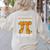 Pumpkin Pi Math Teacher Halloween Geometry Women's Sweatshirt Back Print Sand Pumpkin Pi Math Teacher Halloween Geometry Women's Sweatshirt Back Print Sand