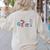 Punctuation English Teacher Wait What Stop It I Agree Women's Sweatshirt Back Print Sand Punctuation English Teacher Wait What Stop It I Agree Women's Sweatshirt Back Print Sand