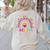 Rainbow I Believe In You Teacher Testing Day Women's Sweatshirt Back Print Sand Rainbow I Believe In You Teacher Testing Day Women's Sweatshirt Back Print Sand