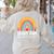 Rainbow Pencil Dream Exceptional Education Team SPED Teacher Women's Sweatshirt Back Print Sand