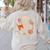 Read In Peace Skeleton Reading Book Halloween Teacher Women's Sweatshirt Back Print Sand Read In Peace Skeleton Reading Book Halloween Teacher Women's Sweatshirt Back Print Sand