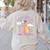 Take Me To Your Readers Alien Teacher Halloween Literacy Women's Sweatshirt Back Print Sand