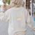Take Reading English Teacher Library Alien Space T-S Tie Dye Women's Sweatshirt Back Print Sand Take Reading English Teacher Library Alien Space T-S Tie Dye Women's Sweatshirt Back Print Sand