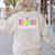Reading Specialist Back To School Reading Teacher Women's Sweatshirt Back Print Sand