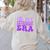 In My Retirement Era Groovy Retired Teacher 2025 Women Women's Sweatshirt Back Print Sand In My Retirement Era Groovy Retired Teacher 2025 Women Women's Sweatshirt Back Print Sand
