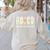 Retro Abcd Teacher Novelty Back To School Teacher Women's Sweatshirt Back Print Sand Retro Abcd Teacher Novelty Back To School Teacher Women's Sweatshirt Back Print Sand