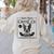 Retro Boston Terrier Coffee Dog Mom Coffee Lover Women's Sweatshirt Back Print Sand