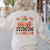 Retro Fall In Love With Learning Autumn Pumpkin Teacher Women's Sweatshirt Back Print Sand Retro Fall In Love With Learning Autumn Pumpkin Teacher Women's Sweatshirt Back Print Sand