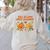 Retro Fall In Love With Learning Autumn Pumpkin Teacher Women's Sweatshirt Back Print Sand Retro Fall In Love With Learning Autumn Pumpkin Teacher Women's Sweatshirt Back Print Sand