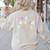 Retro We Can Do Hard-Things Teacher Back To School Women's Sweatshirt Back Print Sand Retro We Can Do Hard-Things Teacher Back To School Women's Sweatshirt Back Print Sand