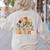 Retro Instructional Assistant Wildflowers Teacher Aide Women's Sweatshirt Back Print Sand Retro Instructional Assistant Wildflowers Teacher Aide Women's Sweatshirt Back Print Sand