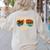 Retro Kickin It 3rd Grade Style Teacher Back To School Men Women Women's Sweatshirt Back Print Sand Retro Kickin It 3rd Grade Style Teacher Back To School Men Women Women's Sweatshirt Back Print Sand
