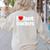 Retro I Love Hot Teachers Vintage I Heart Hot Teacher Men Women Girls Kids Women's Sweatshirt Back Print Sand Retro I Love Hot Teachers Vintage I Heart Hot Teacher Men Women Girls Kids Women's Sweatshirt Back Print Sand