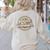 Retro School Counselor Back To School Teacher Squad Crew Women's Sweatshirt Back Print Sand Retro School Counselor Back To School Teacher Squad Crew Women's Sweatshirt Back Print Sand