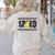 Retro SPED Teacher Pencil Lightning Bolt Back To School Women's Sweatshirt Back Print Sand